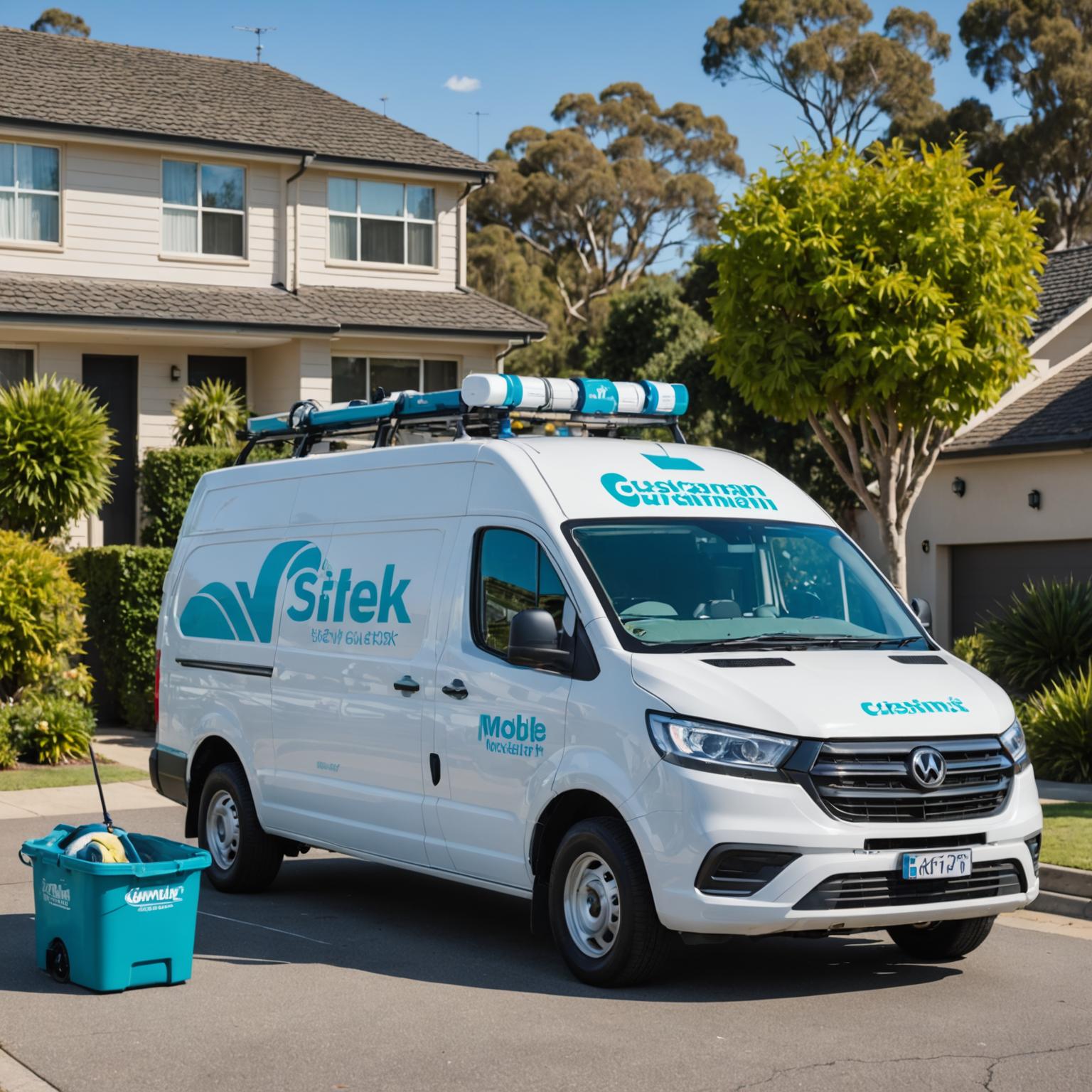 Mobile car wash van at your doorstep