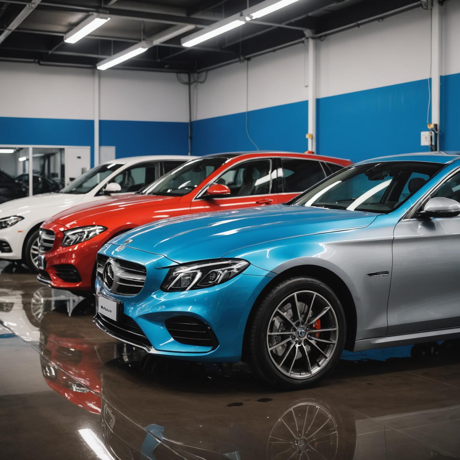 Different car wash packages compared side by side